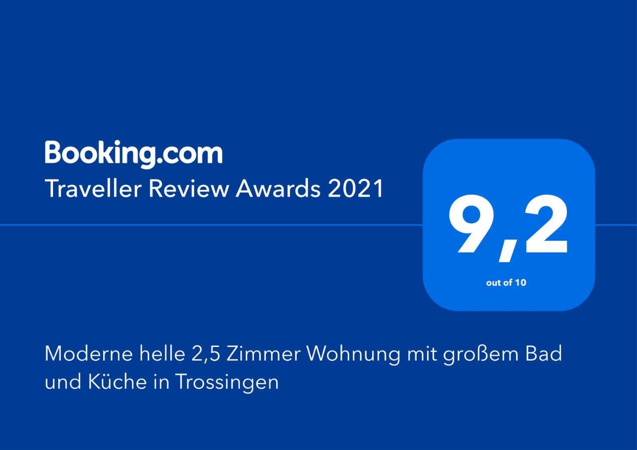 Moderne Helle 2,5 Zimmer Wohnung Mit Grossem Bad Und Kueche In Trossingen Ngoại thất bức ảnh